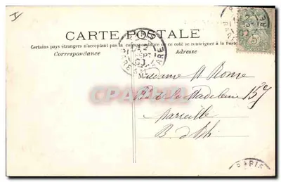 Igreja de São Vicente de Paulo — Paris — C.M. n°56 — Verso