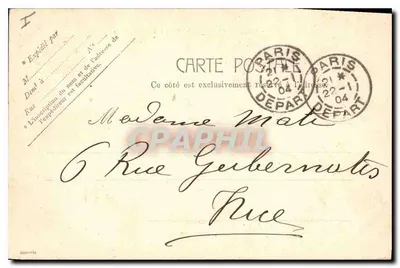 París - La Iglesia de la Madeleine — editor desconocido, n° 5004 — Reverso
