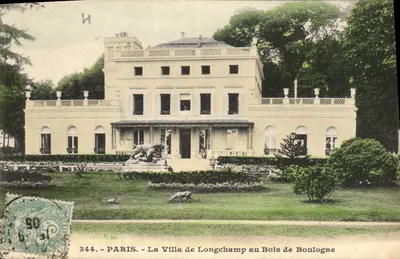 A Villa de Longchamp no Bois de Boulogne — Paris — n° 344