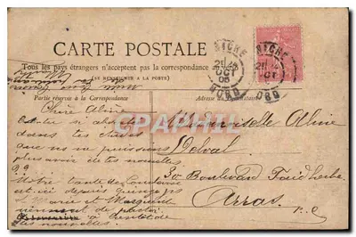 Paryż — La Seine (widok z Louvru) — kolekcja Petit Journal — Rewers