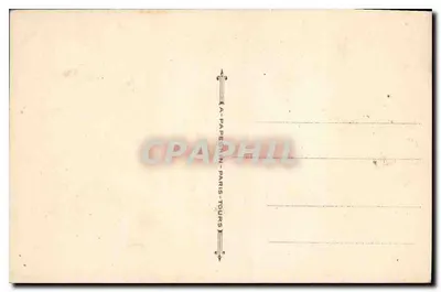Paris — O Domo dos Inválidos e os Novos Jardins — A. P. — Verso