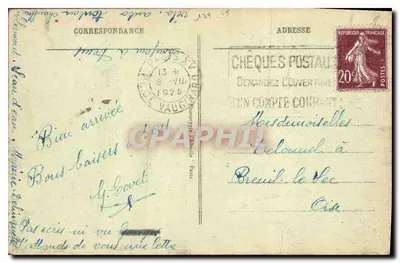 Paris - Panorama dos Oito Pontes — Panorama dos Oito Pontes — editor não visível, n° de série 1 — Verso