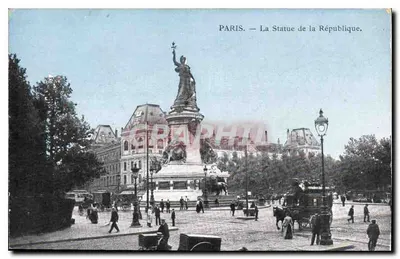 Paryż — Statua Republiki — Wydawca Graphil