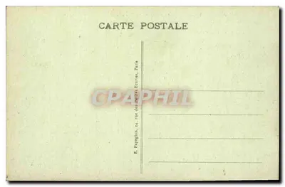 Paryż - Pejzaż Placu Concordii - widok z kierunku Świętego Serca Montmartre i Opery (po prawej) - A. P. — Rewers