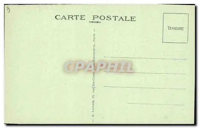 Parijs — De Kerk van Sint Etienne-du-Mont — A. L. — Achterkant