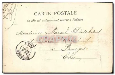 Paris — Os Canhões dos Invalides — E.D. Paris, n°339 — Verso