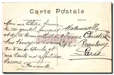 O Bois de Boulogne — A Cascata — Editor desconhecido, n° 330 — Verso