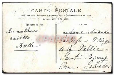PARIS - O Lago do Bois de Boulogne — editor não visível, número de série ilegível — Verso