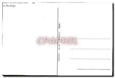 Carosello a cavalli — Parigi un tempo n° 32 — edizioni Parigi - Francia — Verso