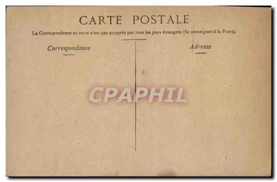 Paris - Ministério da Marinha — editor Staer, Paris — Verso