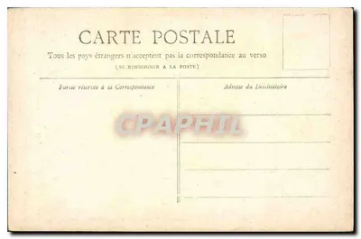 Monument Gambetta — Paryż — Kolekcja Petit Journal — Rewers