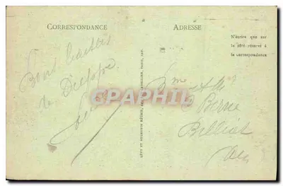 Dieppe - O Mar - Efeito de ondas - LL. - n°268 — Verso