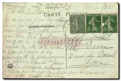 St-POLGUES (Loire) — Wielkowieczna linia kolejowa St-Polgues do Vichy — Rewers