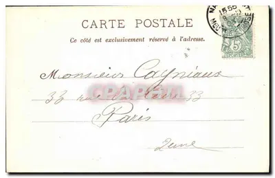Nancy — Hémicycle de la Carrière — Bazylika św. Epvre — Pałac Rządu — Rewers