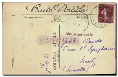 Bussang — O Chaume e o Drumont — LL. — Verso