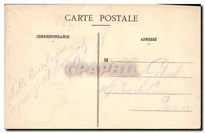 Wąwóz CELLES (Wosgi) — Wodospad Cracha — G. Thomas, wydawca, Celles-sur-Plaine — Rewers