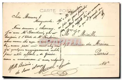 Chauny — Avenida das Promenades — Edição Asietti, n°22 — Verso