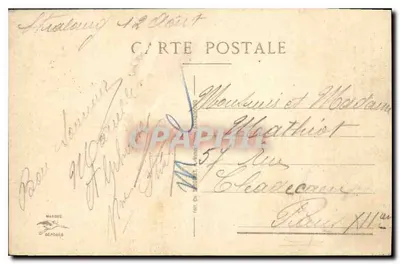 Strasbourg — Pomnik Klebera — wydawca MARQUE GEROSA — Rewers
