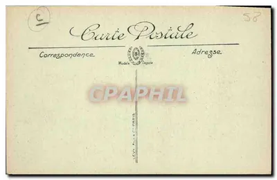 Nevers — La Porte du Croux — LL. — N° 50 — Rewers