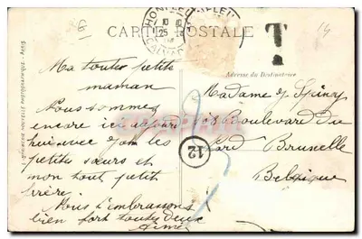 Honfleur — O Calvário — LL. — Verso