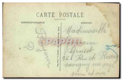 Saint-Cucufa — Vista — Imp. Fot. 'L'Abellie', Parigi — Verso