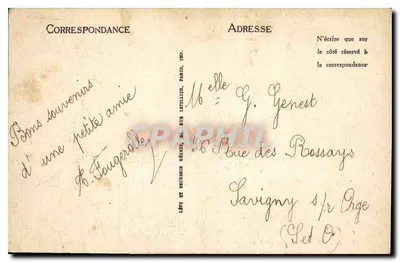 Le Tréport — Le Calvaire — LL — Rewers