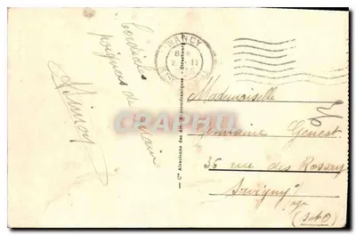 NANCY - A Catedral e Grades — Jean Lamour, n°60 — Verso