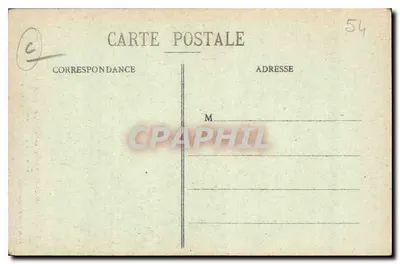 Statua Drouota — Aleja Leopolda — Nancy — Drukarnie Rónnias z Nancy, nr 62 — Rewers