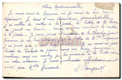 ला फर्टे-बर्नार्ड (सार्थ) - पुराना द्वार - पुराना पोस्टकार्ड संख्या 1778 — पीछे