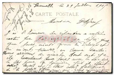 Granville — Vue Générale prise de l'Arsenal — J. Puel phot. — Verso