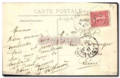 Nogent-sur-Marne — O Viaduto, no Domingo. — P. Fasolle, fot.-edit. — Le Perreux — Verso