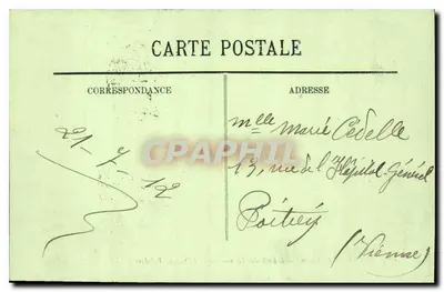 Tours — Il Museo, La Scuola di Belle Arti e il Piazza Rabelais — LL — Verso