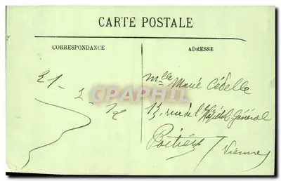 Tours — Hotel de Ville i Strumienie Wody — LL, nr 211 — Rewers