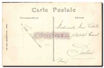 Compiègne — Widok ogólny — ND. Fot. — Rewers