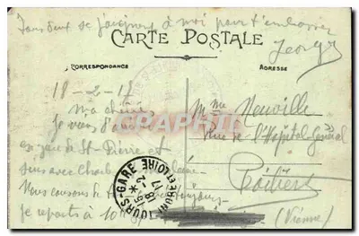 Tours (Loira i Loira) — Ogólny widok ku katedrze — A. P., n°79 — Rewers
