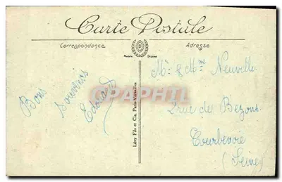 Bagnoles-de-l'Orne — Artistieke uitzicht richting het Casino — I.L. — Achterkant