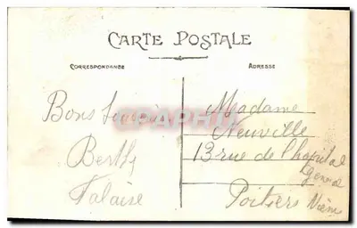 Tours (Indre-et-Loire) — Hotel de Ville i Sądowy Pałac — A. P. — Rewers
