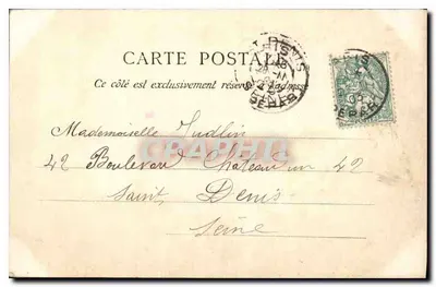 Plaats van de Batignolles — Parijs — uitgever Gothers, n° 305 — Achterkant