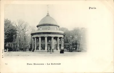 Parc Monceau - La Rotonde — Paris — B.F., Paris, n°72
