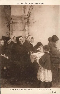 Museu do Luxembourg — O Pão Bendito — Dagnan-Bouveret — C.M.
