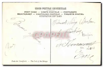 Brion — Koniec Potopu — Muzeum Louwra, Paryż — Rewers