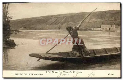 A Menina do Barqueiro — Museu do Luxemburgo — C.M. n°7