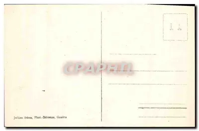 Argentière i Mont-Blanc — widok panoramiczny z hotelem — J.J. - 7835 — Rewers