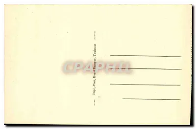Roc-Amadour — Capela São Amadour — Edição do Pelerinagem — Verso