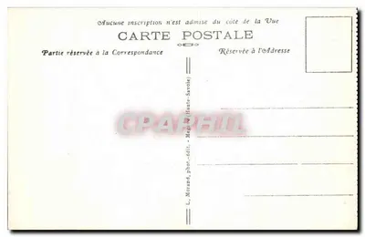 Glaciar de Bionnassay y Ferrocarril del Mont-Blanc — Vista general — L. Morand, fot. ed. — Reverso