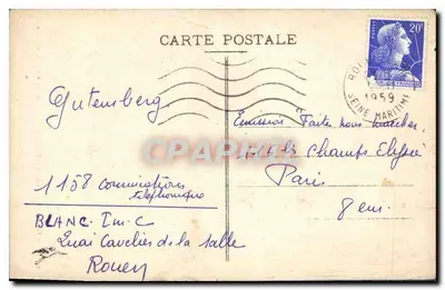 Les Frerques du Panthéon - Koronacja Karola VII w Reims w 1419 roku — Rewers