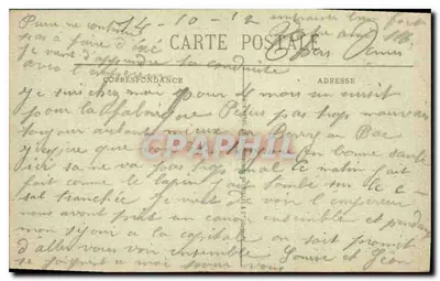 Alrededor de VERBERIE (Oise) — El Catillon de Rhuis — N. Letellier, Verberie (Oise) — Reverso