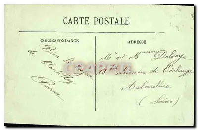 Chantilly — A Mesa Redonda — LL. — n°175 — Verso