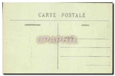 Montfort-l'Amaury — Rue de la Treille, casa com torre do século XVI onde Victor Hugo viveu (1821-1830) — Ed. J. Warrant, n°7 — Verso