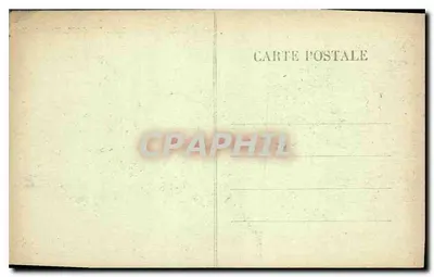 Castelo de Chastellux — Fachada Leste — Editora Thibault & Cie, n°152 — Verso